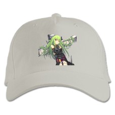 Baseball cap with Print Code Geass Forest Witch - white