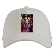 Baseball cap with Print Code Geass Art Version - white
