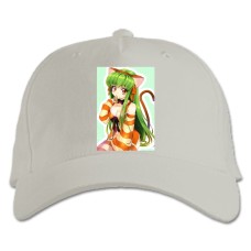 Baseball cap with Print Code Geass Cc Cute Girl - white