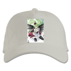 Baseball cap with Print Code Geass Grey Witch - white