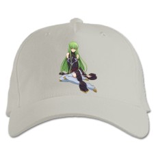 Baseball cap with Print Code Geass C2 Hero - white