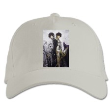 Baseball cap with Print Code Geass Main Characters - white