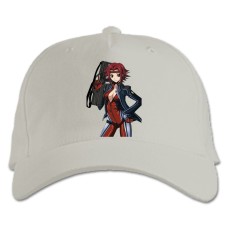 Baseball cap with Print Code Geass Hero Kallen Stadtfeld - white