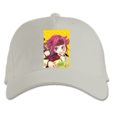Baseball cap with Print Code Geass Kallen Stadtfeld Hero - white