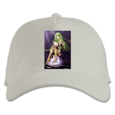 Baseball cap with Print Code Geass Cc Hero - white