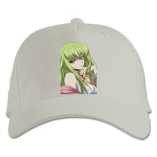 Baseball cap with Print Code Geass Cc Girl - white