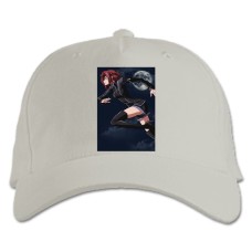 Baseball cap with Print Code Geass Kallen Hero - white