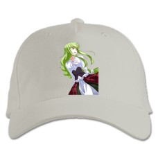 Baseball cap with Print Code Geass Cc Princess - white