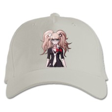 Baseball cap with Print Danganronpa Junko Enoshima - white