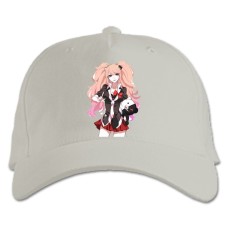 Baseball cap with Print Danganronpa Junko Enoshima Hero - white
