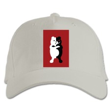 Baseball cap with Print Danganronpa Monokuma Hero - white