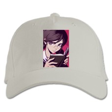 Baseball cap with Print Danganronpa Toko Fukawa - white