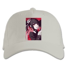 Baseball cap with Print Danganronpa Celestia Ludenberg - white
