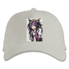 Baseball cap with Print Danganronpa Ibuki Mioda - white