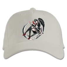 Baseball cap with Print Danganronpa Ludenberg Celestia - white