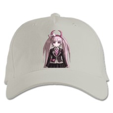 Baseball cap with Print Danganronpa Kotoko Utsugi - white