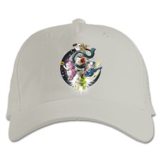 Baseball cap with Print Danganronpa Monokubs - white