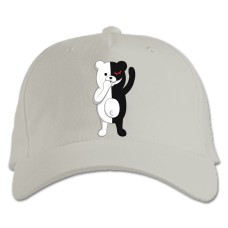 Baseball cap with Print Danganronpa Hero Monokuma - white