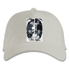 Baseball cap with Print Death Note Main Theme - white