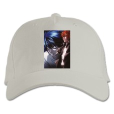 Baseball cap with Print Death Note Boys Heroes - white