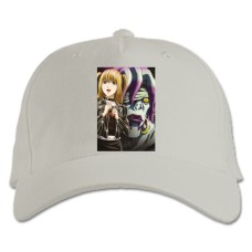 Baseball cap with Print Death Note Misa Amane - white