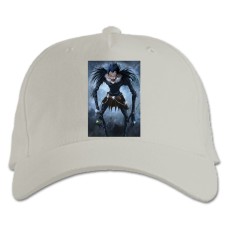 Baseball cap with Print Death Note Hero Ryuk - white