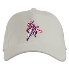 Baseball cap with Print Dragon Ball Cosmo Hero - white