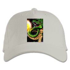 Baseball cap with Print Dragon Ball Dragon - white