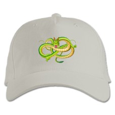 Baseball cap with Print Dragon Ball Big Dragon - white