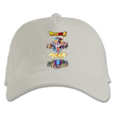 Baseball cap with Print Dragon Ball Universe - white
