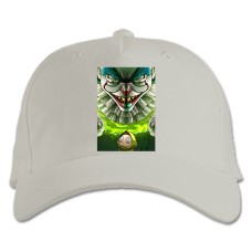 Baseball cap with Print Rick And Morty Pennywise The Dancing Clown - white