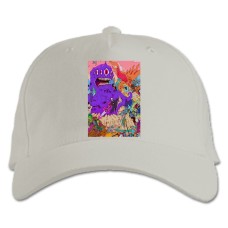 Baseball cap with Print Adventure Time Big Monsters - white