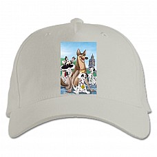 Baseball cap with Print 101 Dalmatians Main - white
