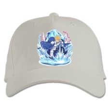 Baseball cap with Print Sword Art Online Eugeo - white