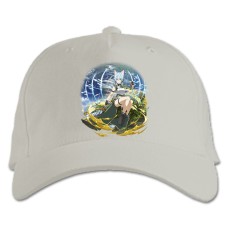 Baseball cap with Print Sword Art Online Neko Hero - white