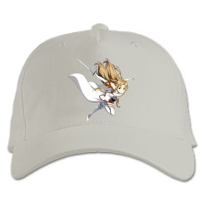 Baseball cap with Print Sword Art Online Flying Asuna - white