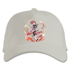 Baseball cap with Print Sword Art Online Kureha - white