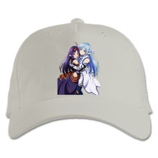Baseball cap with Print Sword Art Online Girls - white