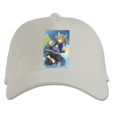 Baseball cap with Print Sword Art Online Zerochan Hero - white