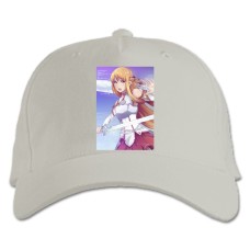 Baseball cap with Print Sword Art Online Asuna Hero - white