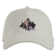 Baseball cap with Print Sword Art Online Theme - white