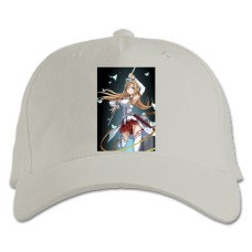 Baseball cap with Print Sword Art Online Hero Asuna - white