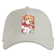 Baseball cap with Print Sword Art Online Asuna Girl - white