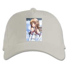 Baseball cap with Print Sword Art Online Amazing Asuna - white