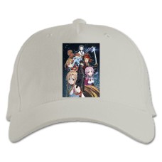 Baseball cap with Print Sword Art Online Universe - white