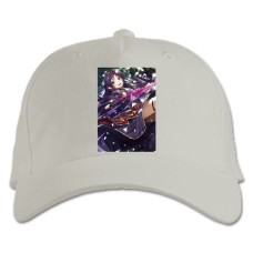 Baseball cap with Print Sword Art Online Girl Print - white