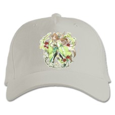 Baseball cap with Print Sword Art Online Girl Beautiful - white