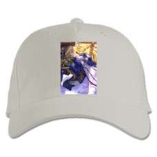 Baseball cap with Print Violet Evergarden Lonely Girl - white