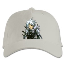 Baseball cap with Print D.Gray-Man Main Hero - white