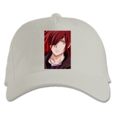 Baseball cap with Print D.Gray-Man Lavi Bookman Hero - white